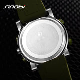 Silicon Dual Time Zone watch